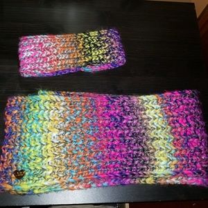 Betsey Johnson Infiniti Scarf & Head Band💓